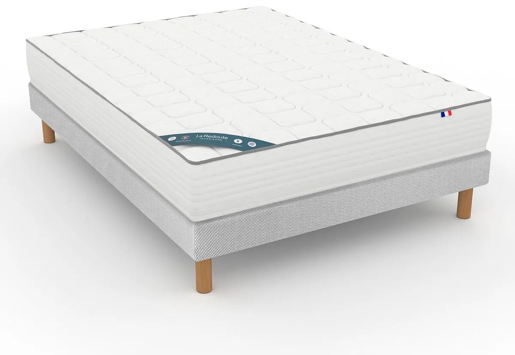 406-veermatrasset, stevige ondersteuning, zacht comfort en lattenbodem