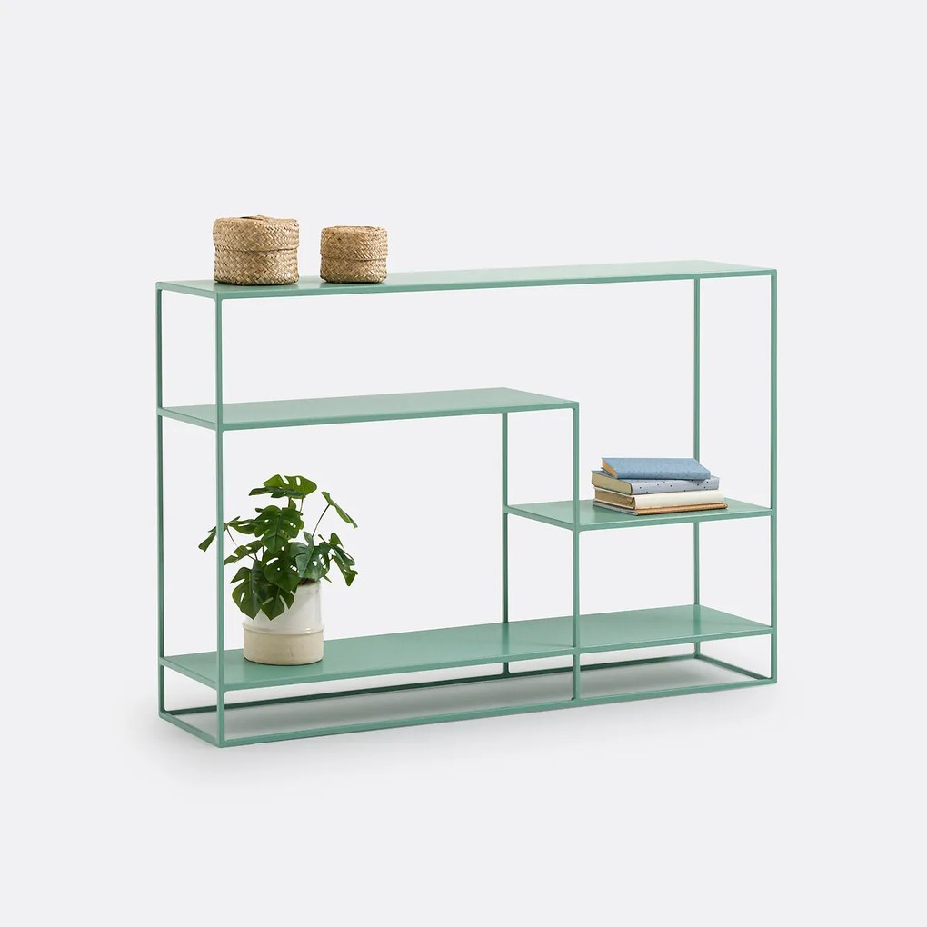 Asymmetrische console in metaal, Hiba