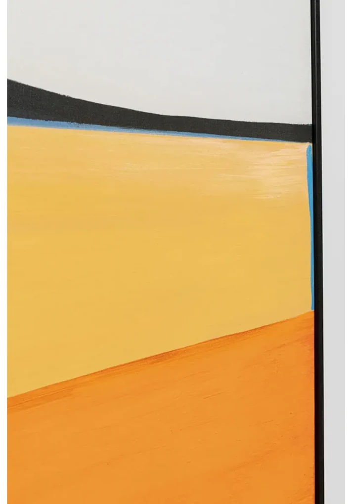 Kare Design Abstract Shapes Orange Schilderij Oranje Tinten