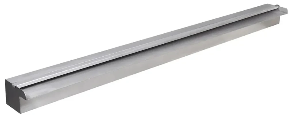 vidaXL Zwembadwaterval met LED's 110 cm roestvrij staal