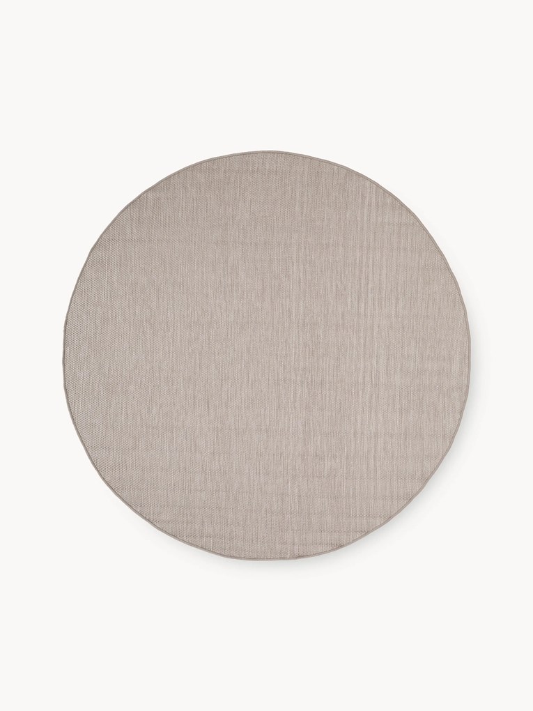 Rond dubbelzijdig indoor & outdoor vloerkleed Whitby