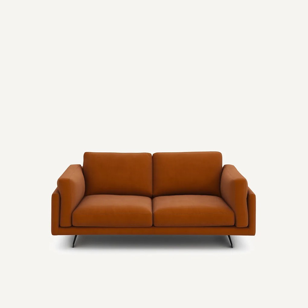 Bank, 2-zit, linnen fluweel, César