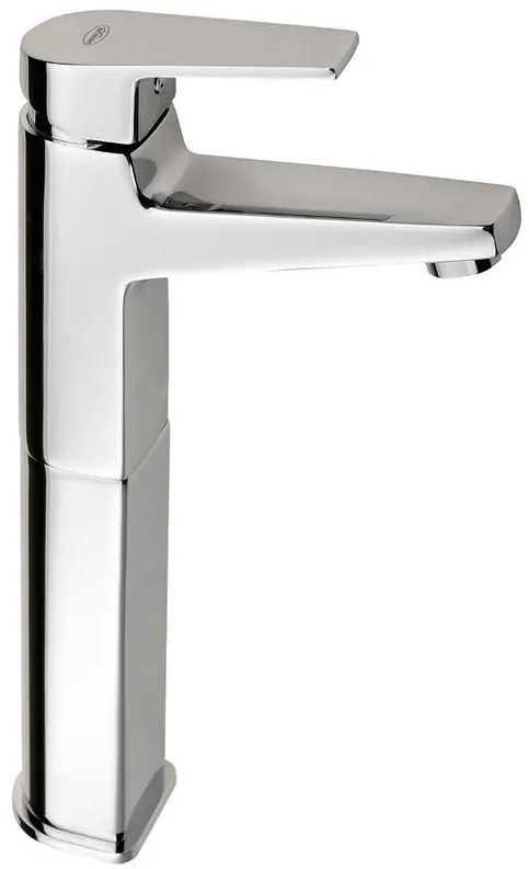 Aqualine Areta wastafelkraan verhoogd chroom