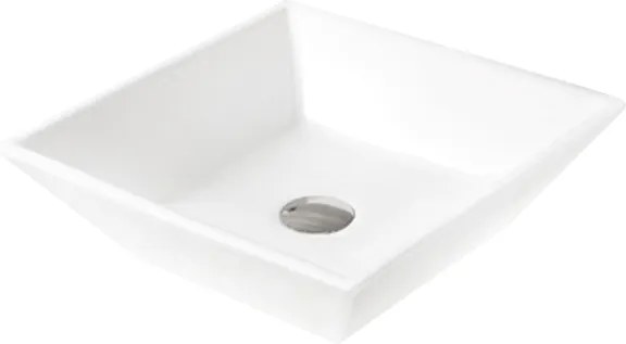Mexen Pola opbouwwastafel 41 x 41 cm, wit - 22224100