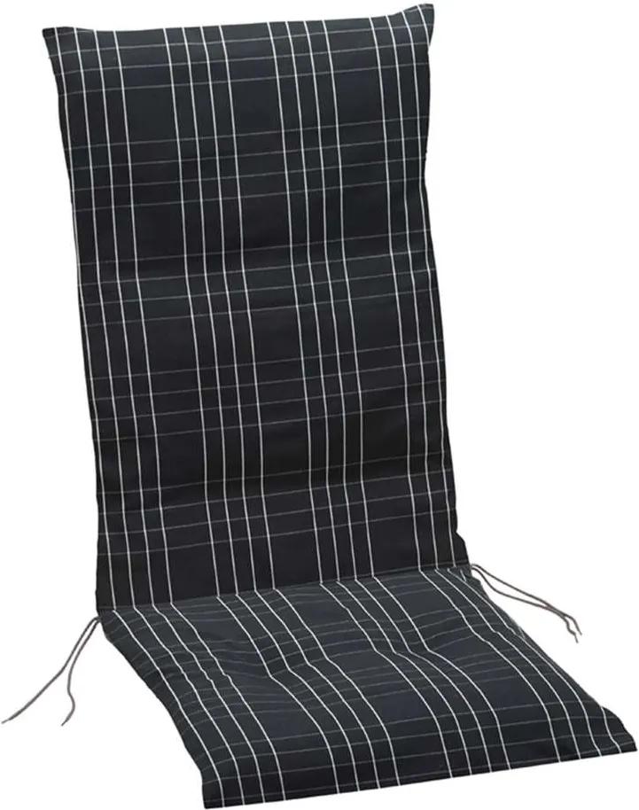 Summerset terrasstoelkussen Brighton - zwart - 120x60 cm - Leen Bakker