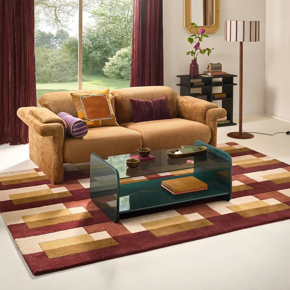 Salontafel van lak en gehard glas, Ericson