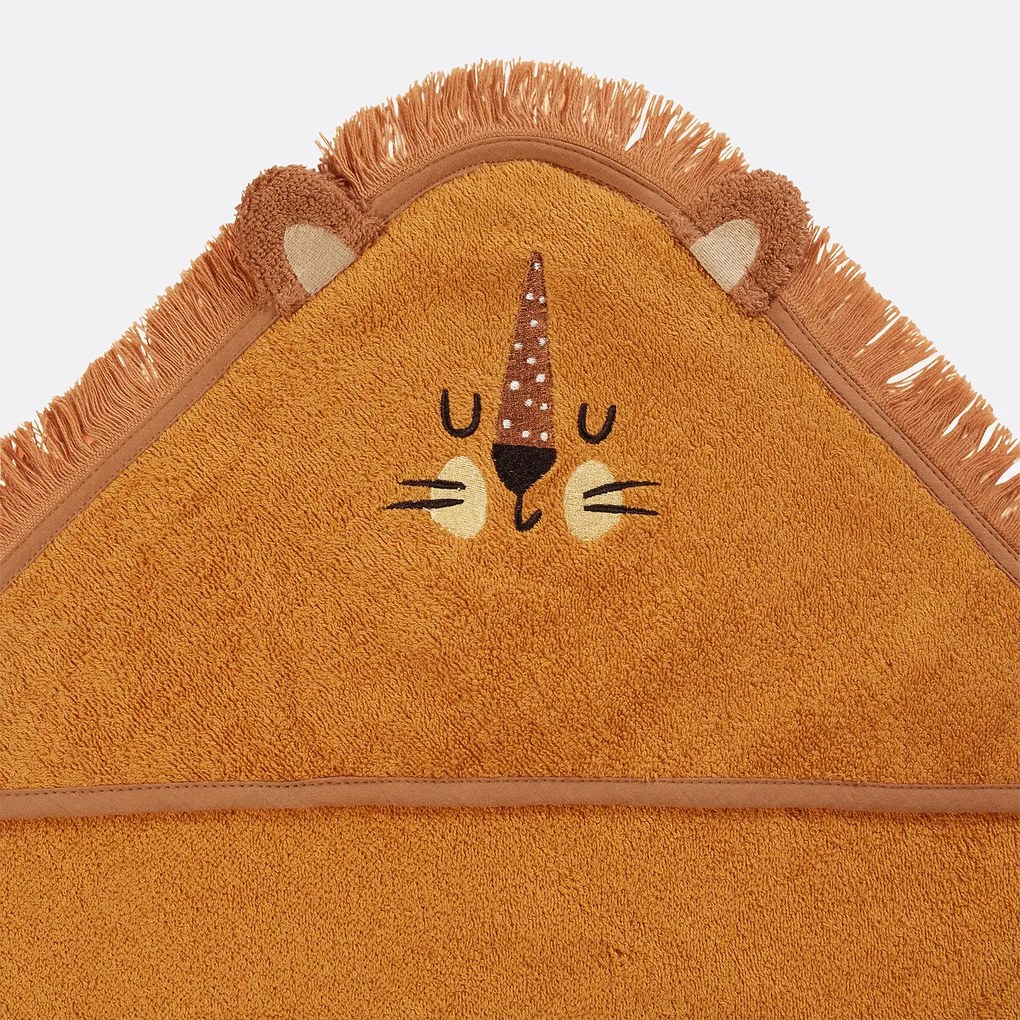 Badcape in bio badstof Edgard 400 g/m2