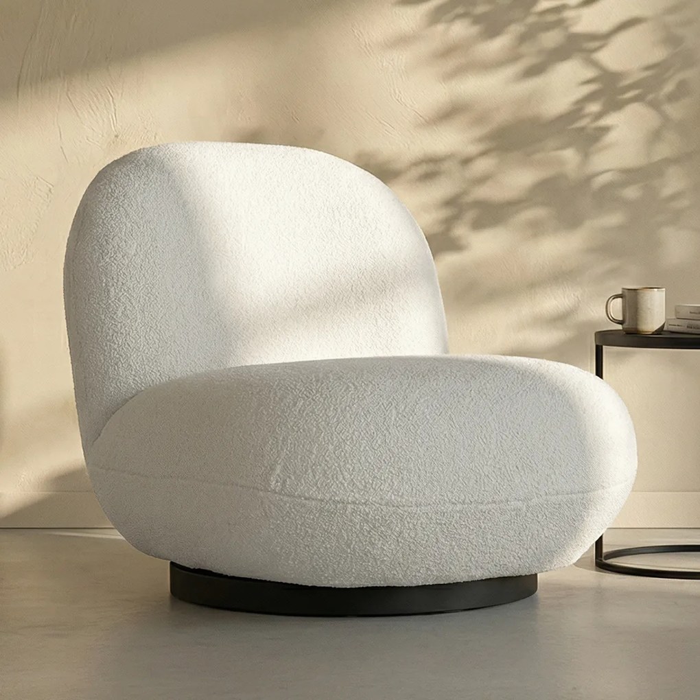 Kiezel Fauteuil Teddy Wit