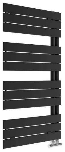 Badstuber Arezzo design radiator 143x60cm mat zwart 700W