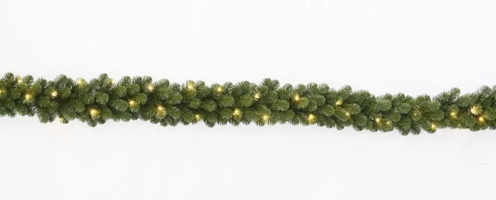 Alaskan Pine guirlande slinger 270 x 35 cm met warm LED Tree Classic