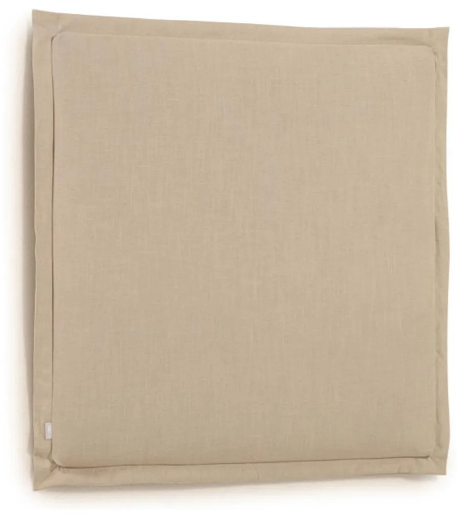 Kave Home Tanit Hoofdbord Met Afneembare Hoes 90 Cm Beige