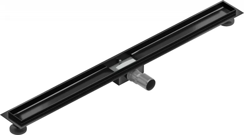 Mexen Flat lichaam voor lineaire afvoer 90 cm, zwart - 1715090