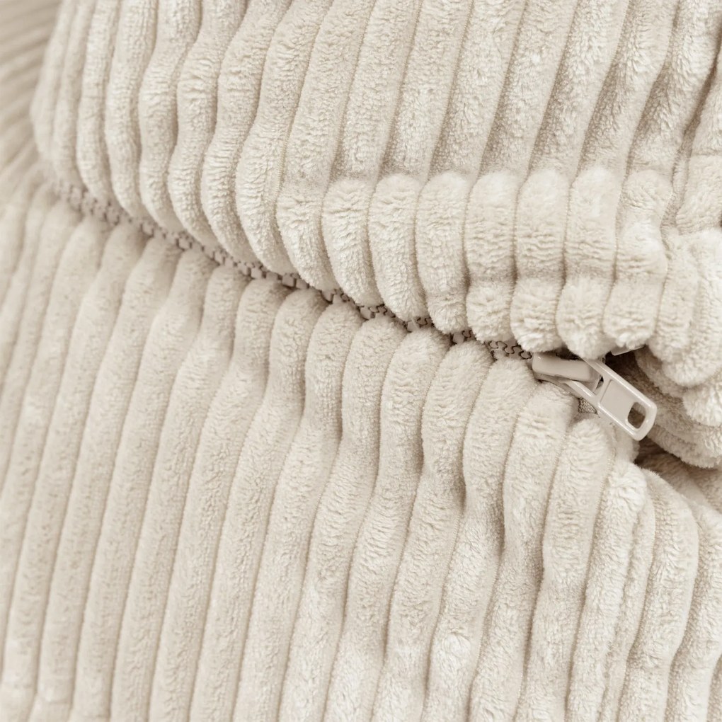 Noa Modulaire Zitzak Zitzak Corduroy - 3-delig - Stone