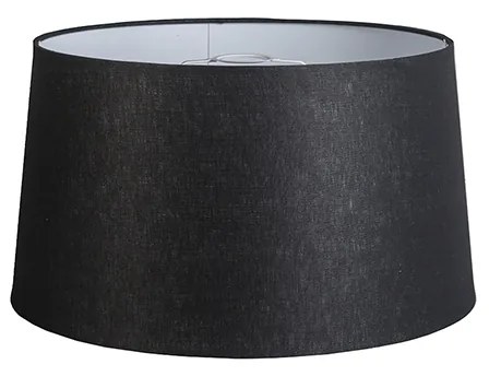 Linnen lampenkap zwart 45/25