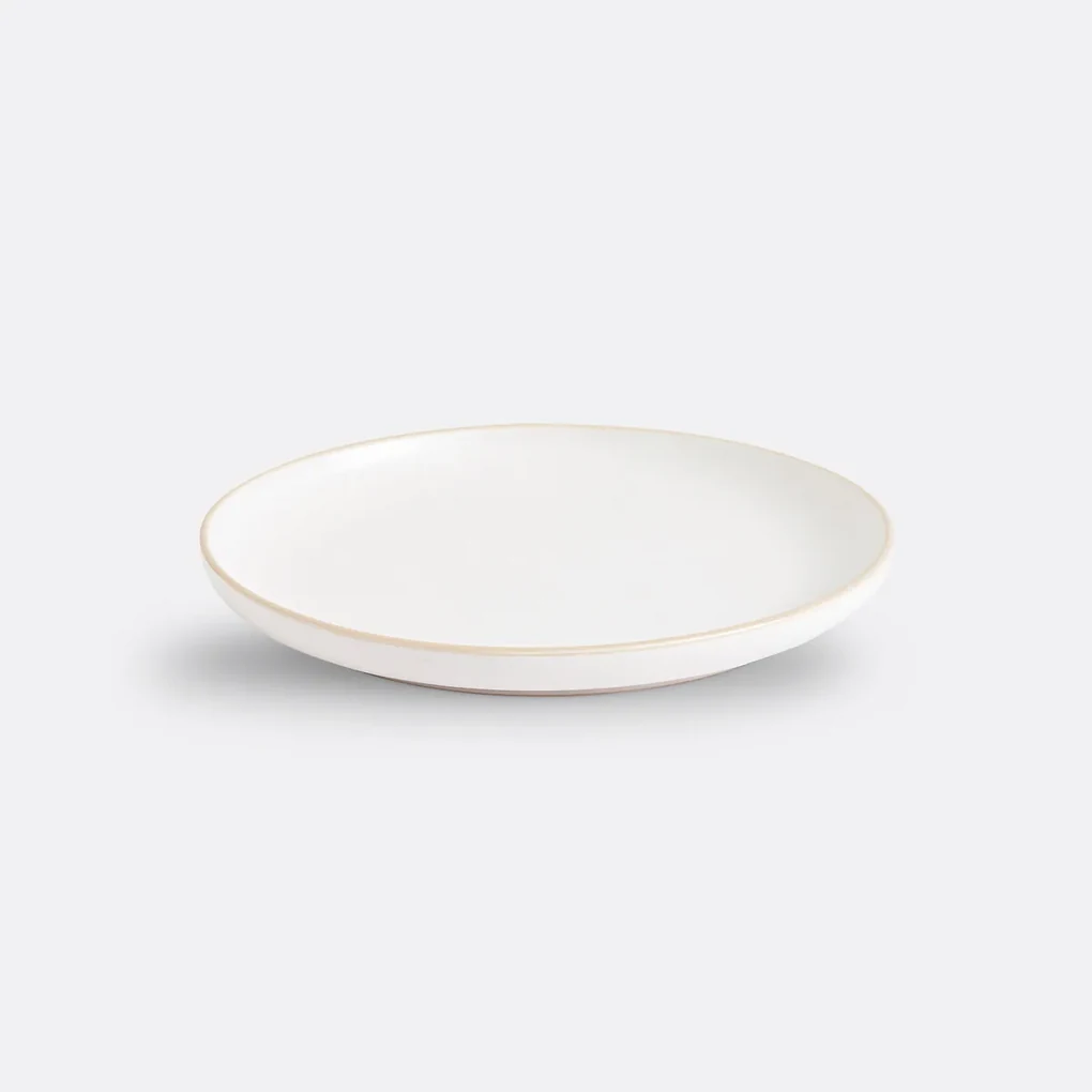 Set van 6 dessertborden, in mat aardewerk, Nordik