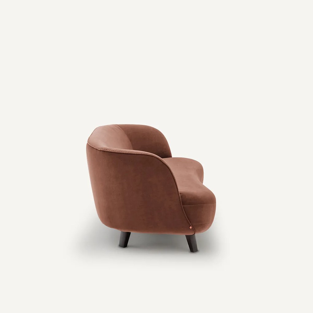 XS fluwelen bank, Rosebury ontwerp Emmanuel Gallina