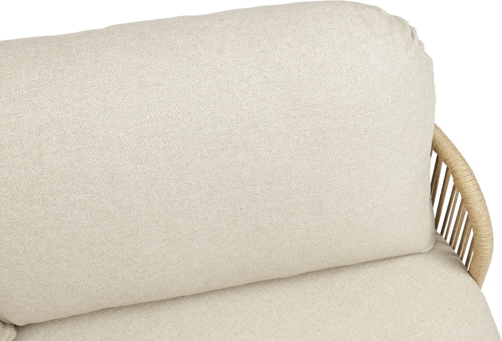 Stoel en Bank Loungeset 5 personen Rope Zand/Beige  Coco Amici