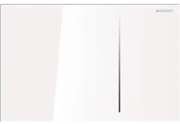 Geberit Sigma70 bedieningplaat met dualflush frontbediening voor toilet 24x15.8cm wit 115.620.SI.1