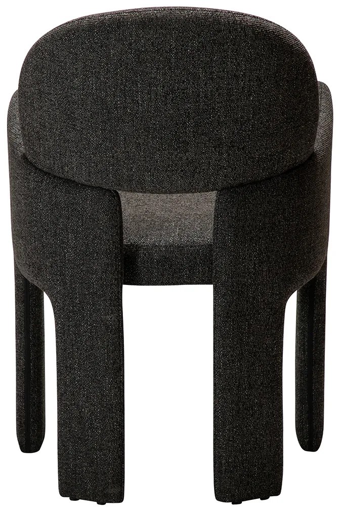 Dan-Form Aole Eetkamerstoel Boucle Raven Zwart