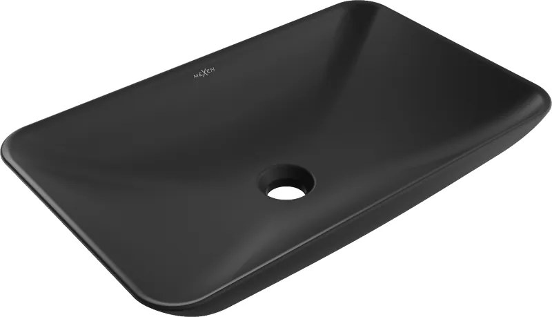Mexen Avila opbouw wastafel 58 x 37 cm, zwart mat - 21115585