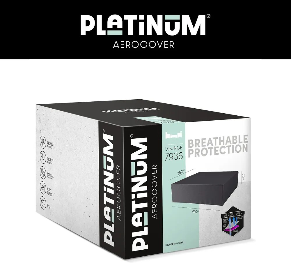Platinum AeroCover Loungesethoes 400x300xH70