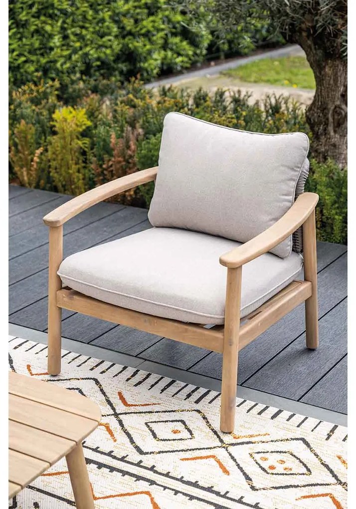 Garden Impressions Yucatan loungeset 4-delig - acacia
