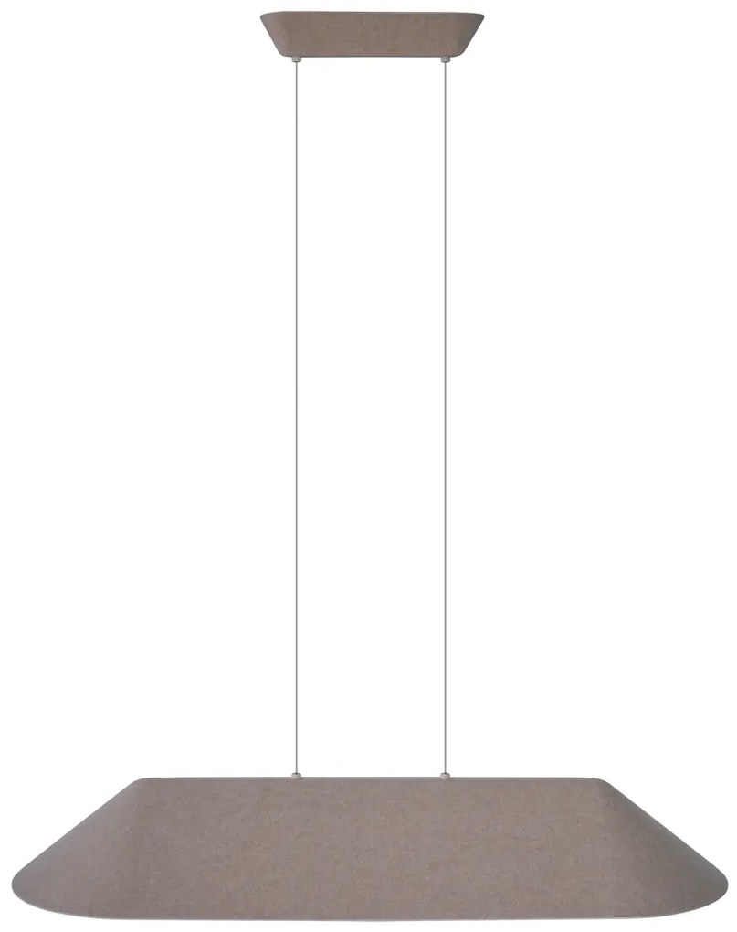 Moderne hanglamp beige incl. LED 3-staps dimbaar - Dani