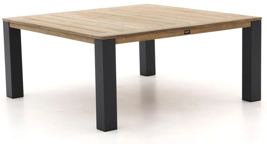 + 10% kassakorting | Tuin eettafel ROUGH | Vierkant  | Tuintafel Teakhout | 170x170cm | 4 personen | Kees Smit Tuinmeubelen