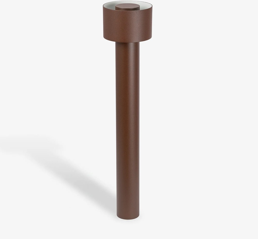 Leeds Tuinlamp Corten 65cm Tuinverlichting Corten Geïntegreerde LED