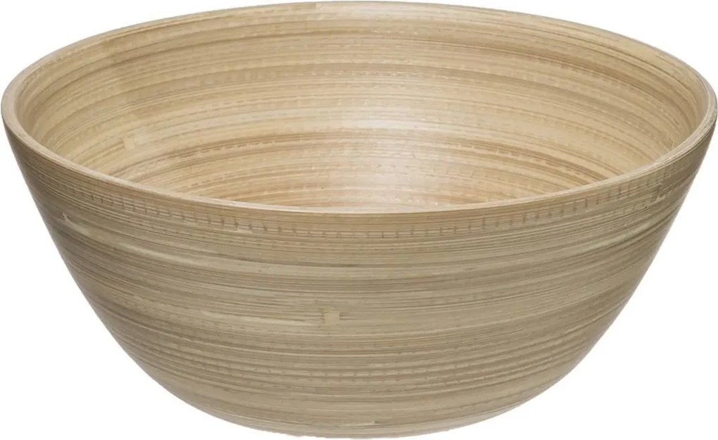 Secret de Gourmet Bamboe Slakom - 25 cm - Beige