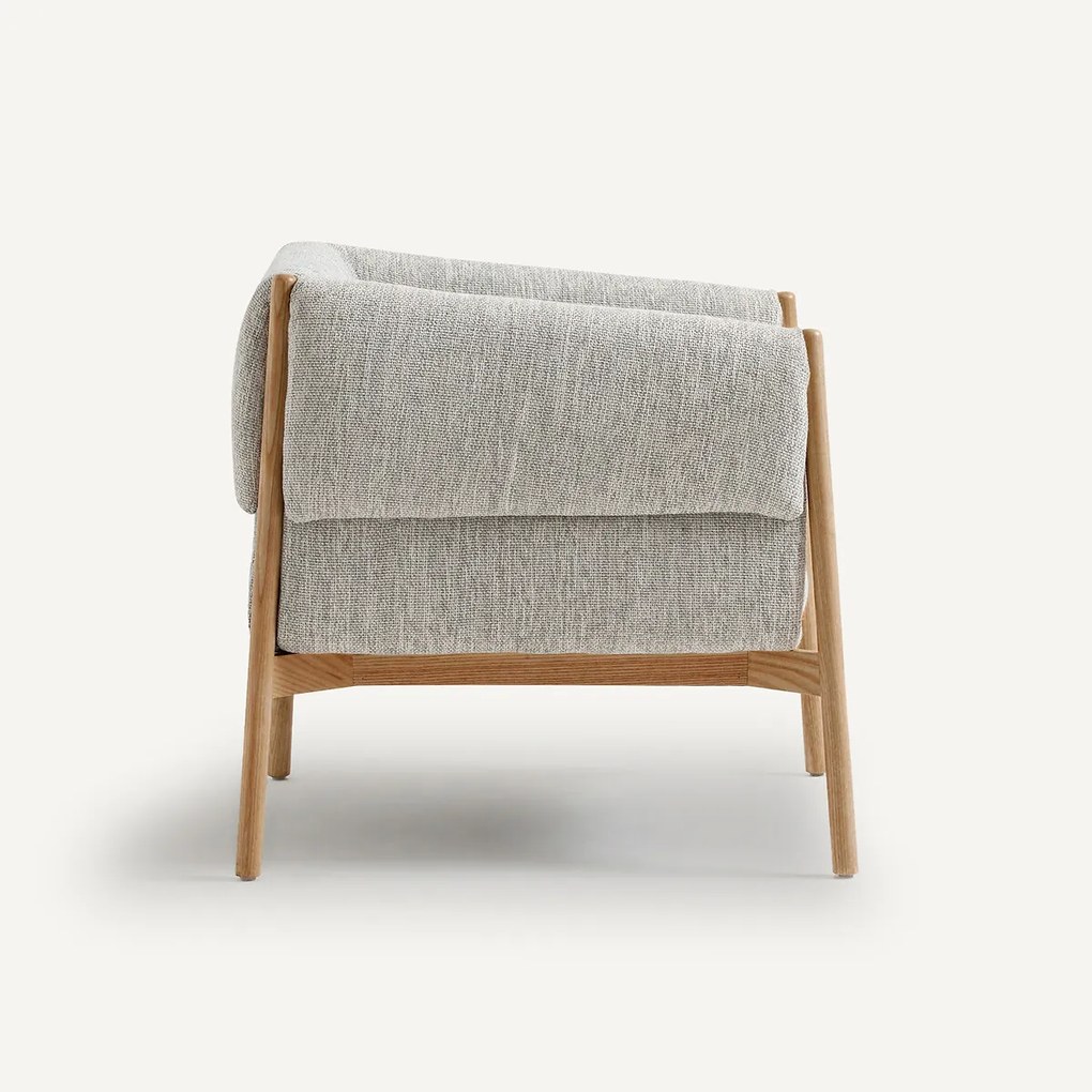 Fauteuil in mêlee polyester, Tekou