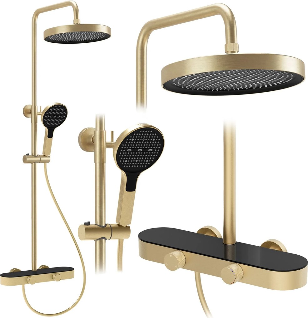 Doucheset Rea Creo Brush Gold