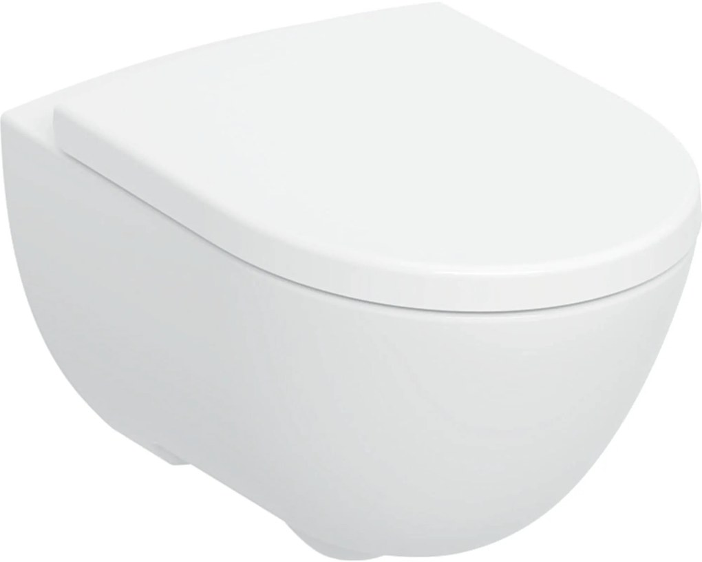 Nexus by Geberit randloos hangtoilet incl. quikrelease toiletbril met softclose glanzend wit