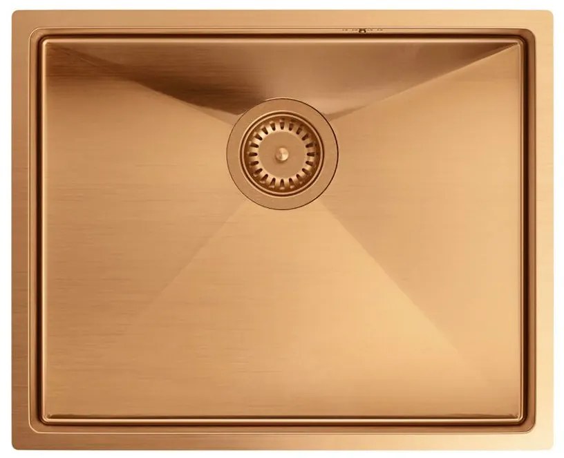 Stalen spoelbak ANTHONY 60 COPPER