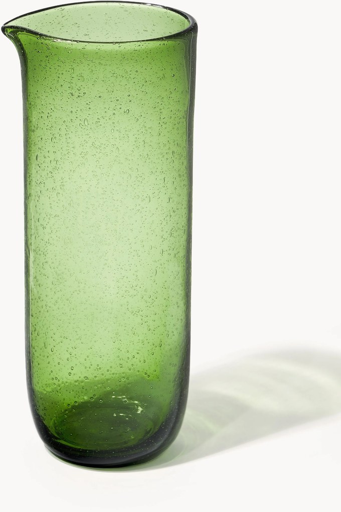 Mondgeblazen karaf Hippolyte met luchtbellen, 840 ml