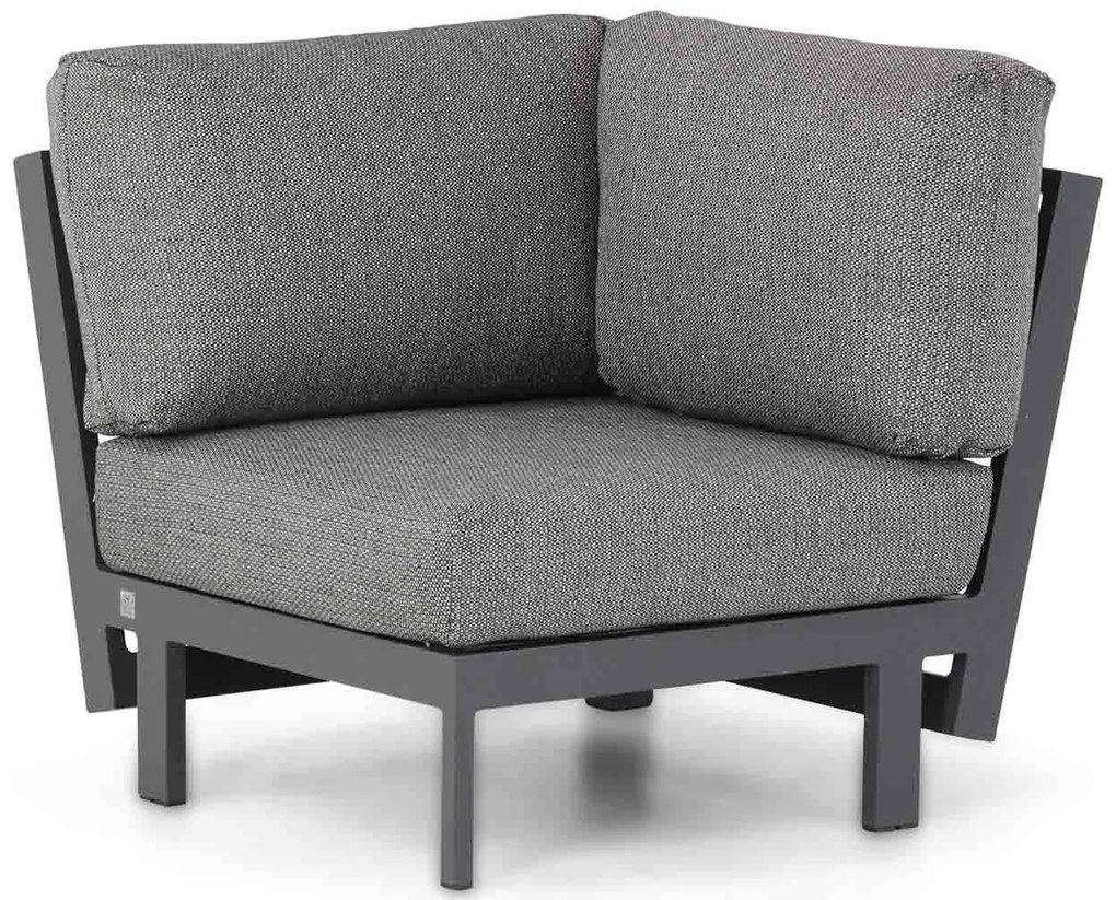 4 Seasons Outdoor Seasons Empire/Riviera Loungeset Aluminium Grijs 4-delig