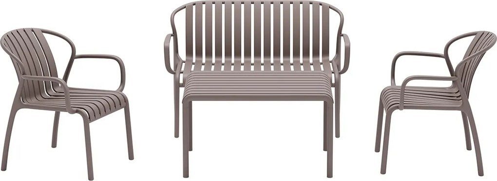Garden Impressions Jade loungeset 4-delig - taupe