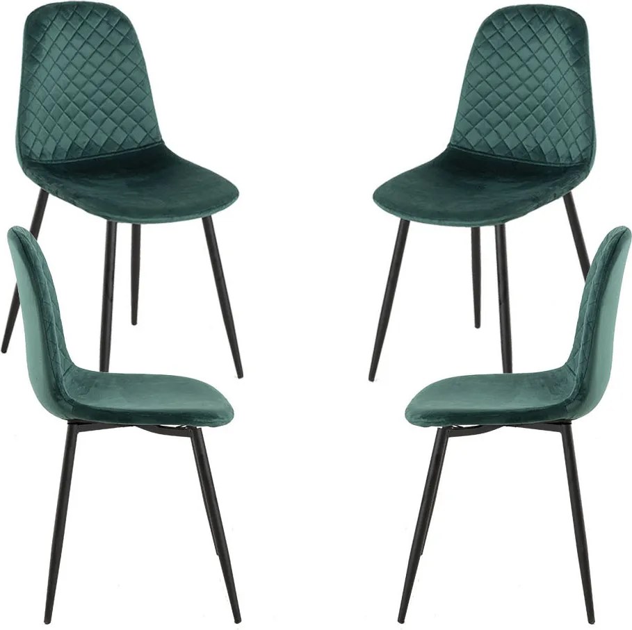 Set 4 Boide Stoelen