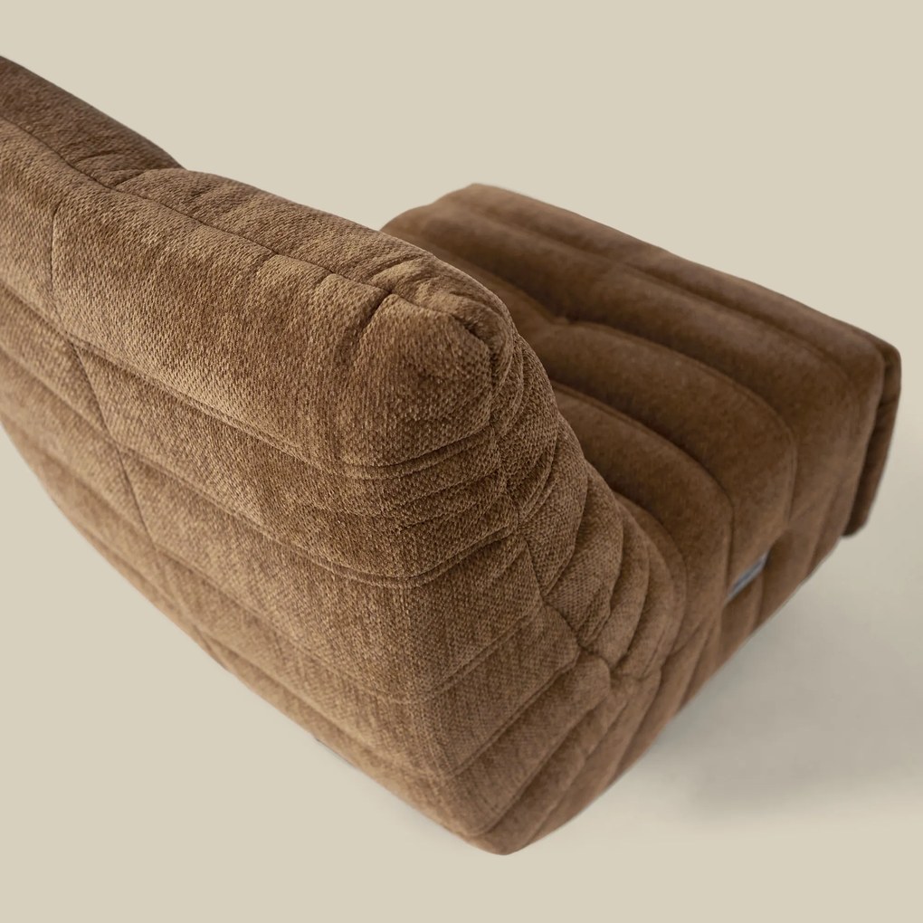Elektrische Relaxfauteuil Retro Caramel