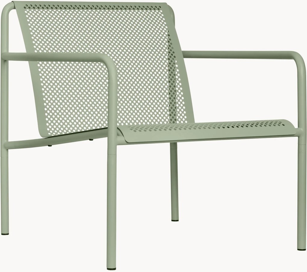 Tuin armleunstoel Dapple van staal