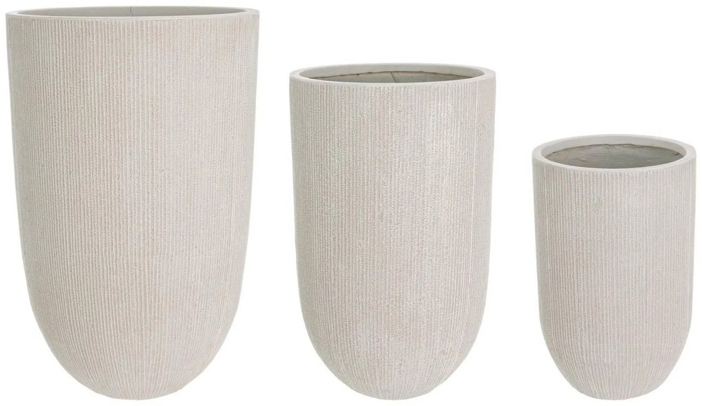 Bizzotto | Set van 3 bloempotten Brush