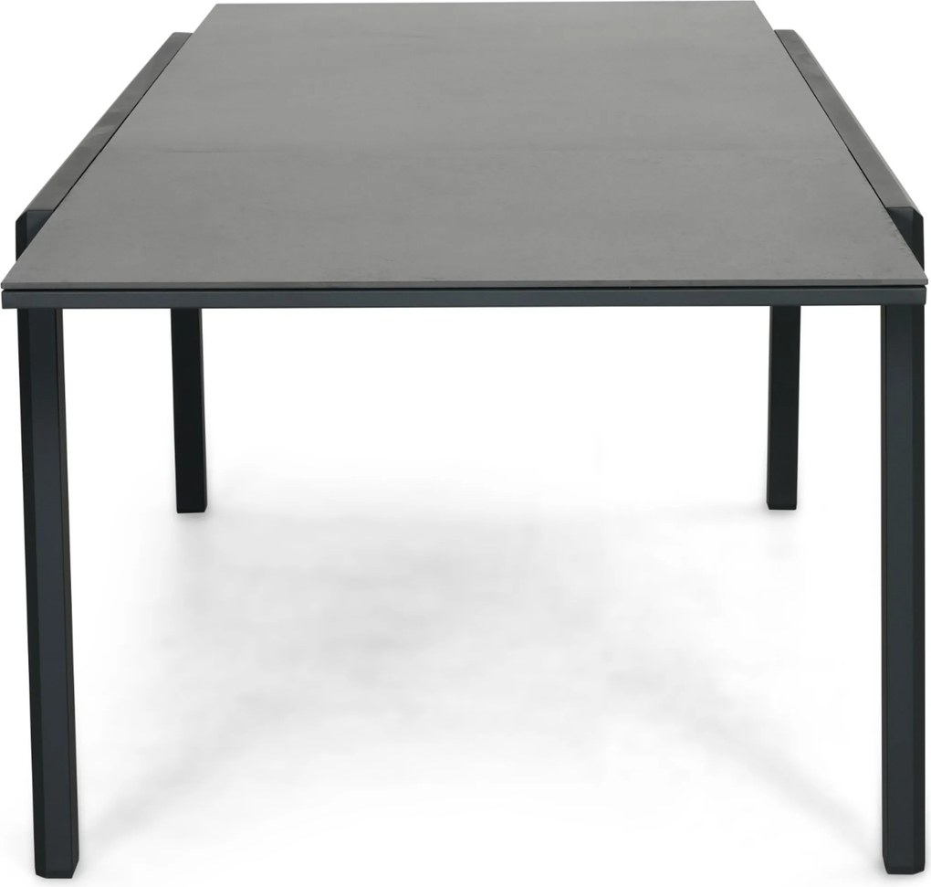 Dining Tuintafel rechthoekig uitschuifbaar 200/300x97 cm Grijs Tivario