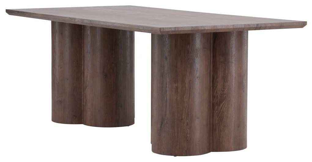 Jörn Eettafel - Oakly - 210x100 cm - Eikenhout Bruin Fineer - Jorn