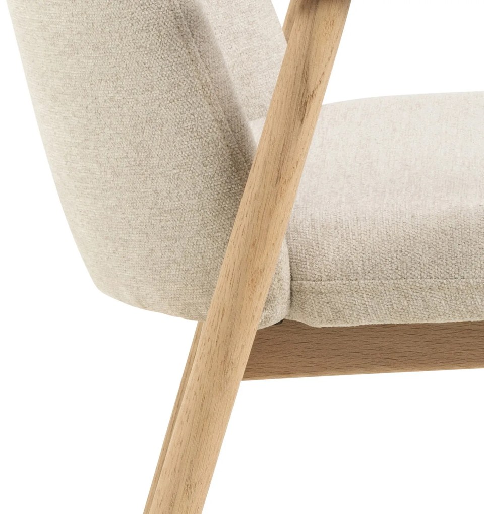 RODERIC Beige (Apia 453)/geolied - HOUTEN STOEL VOOR WOONKAMER, EETKAMER, KEUKEN RETRO