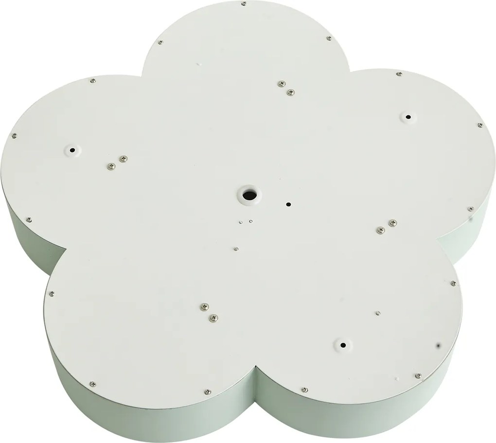 Kinder plafondlamp groen met wit - Lucille