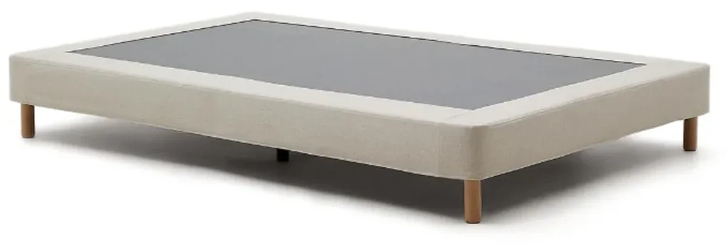 Kave Home Ofelia Beige Boxspring Zonder Matras 90 X 200 Cm