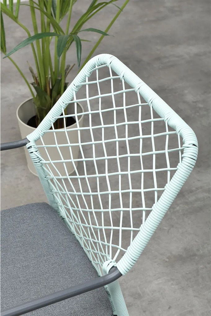 Garden Impressions Ross tuinstoel soft groen - 4 stuks