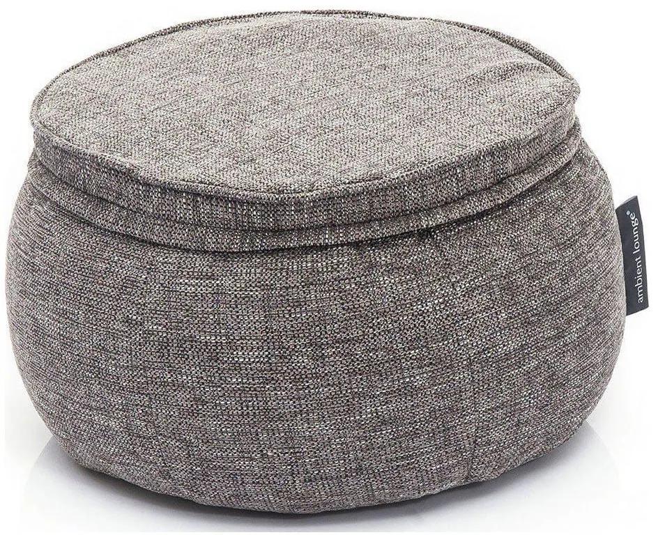 Ambient Lounge Poef Wing Ottoman - Lucious Grey