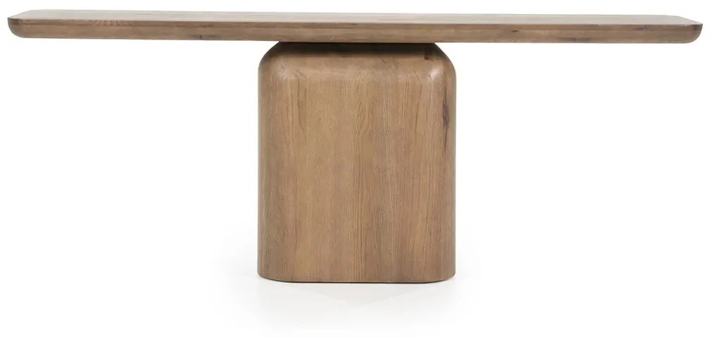 Eleonora Leon Design Wandtafel Bruin Eiken - 200 X 45cm.