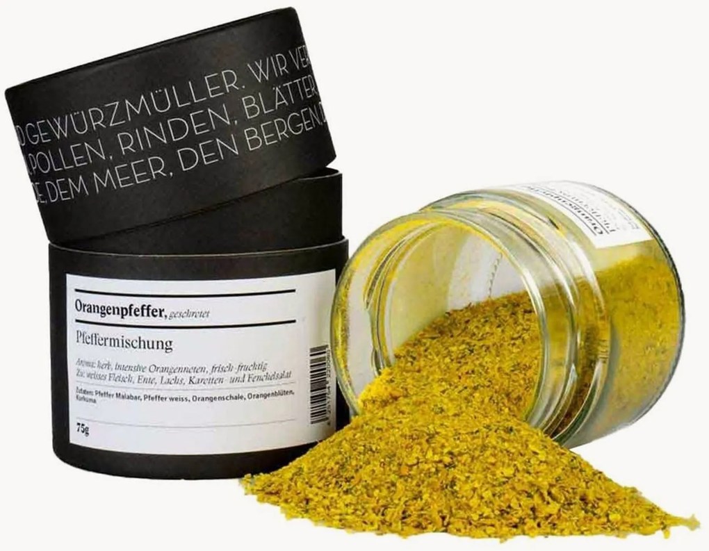 Gemalen sinaasappelpeper